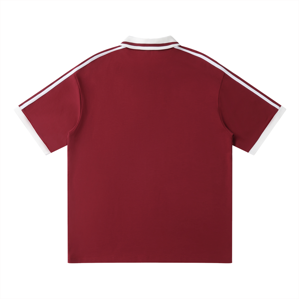 Color Piping Polo Shirt