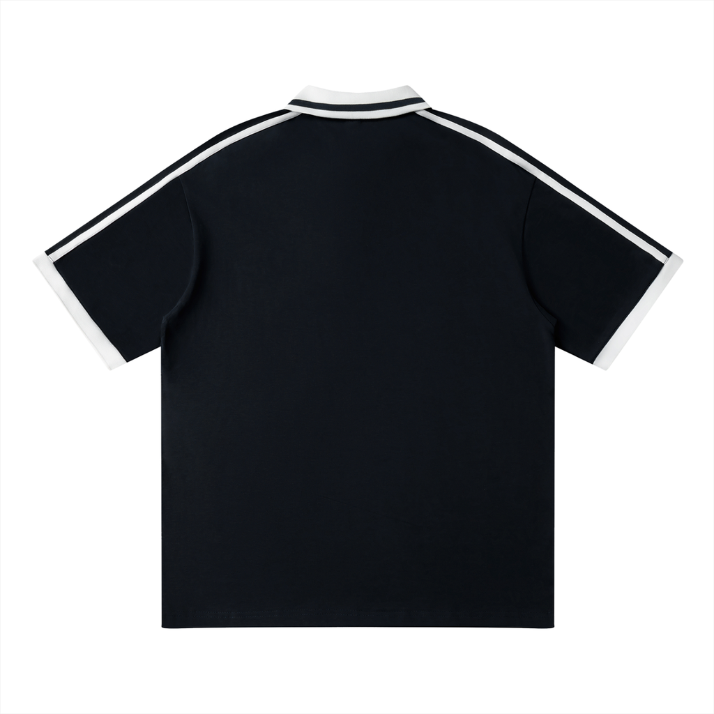 Color Piping Polo Shirt