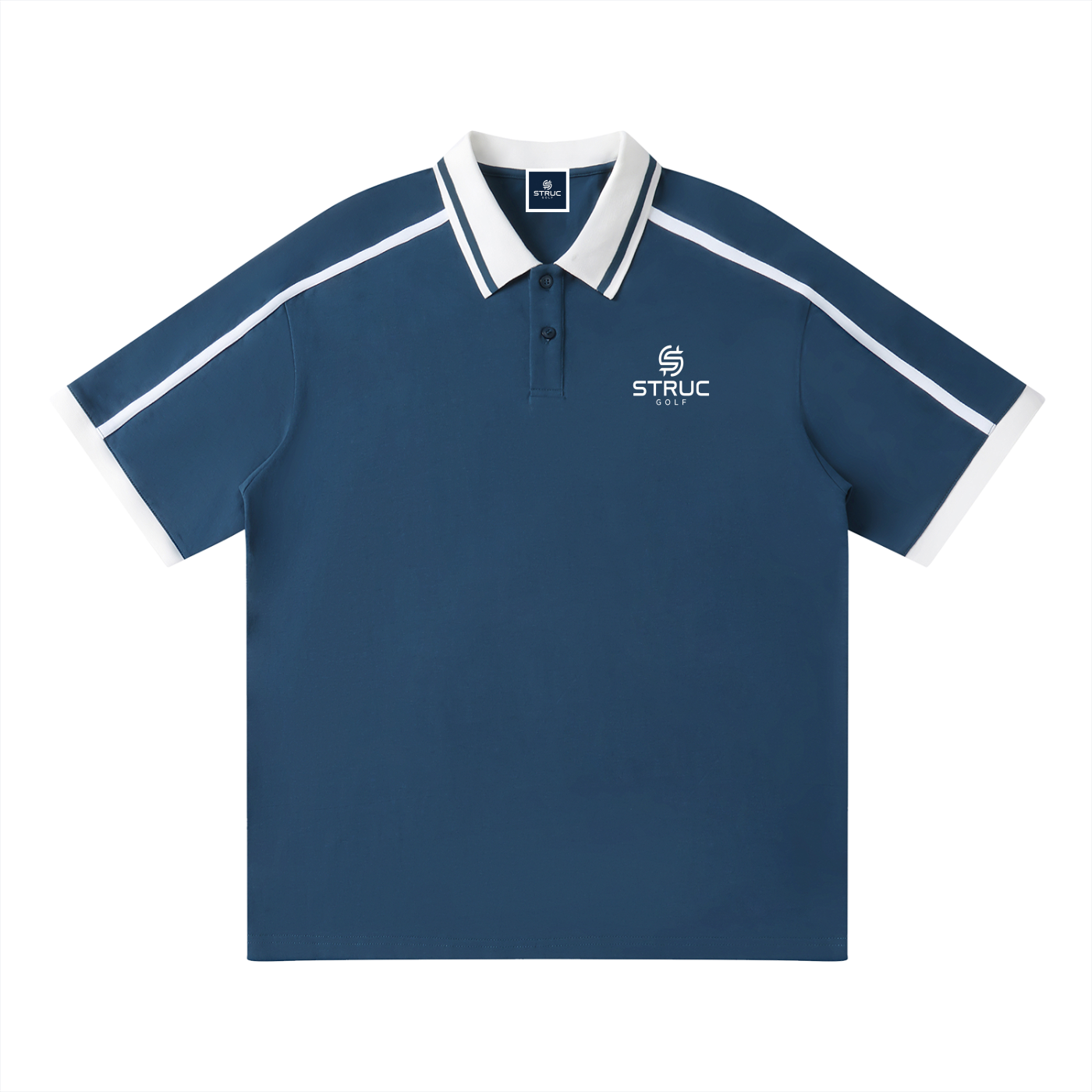 Color Piping Polo Shirt