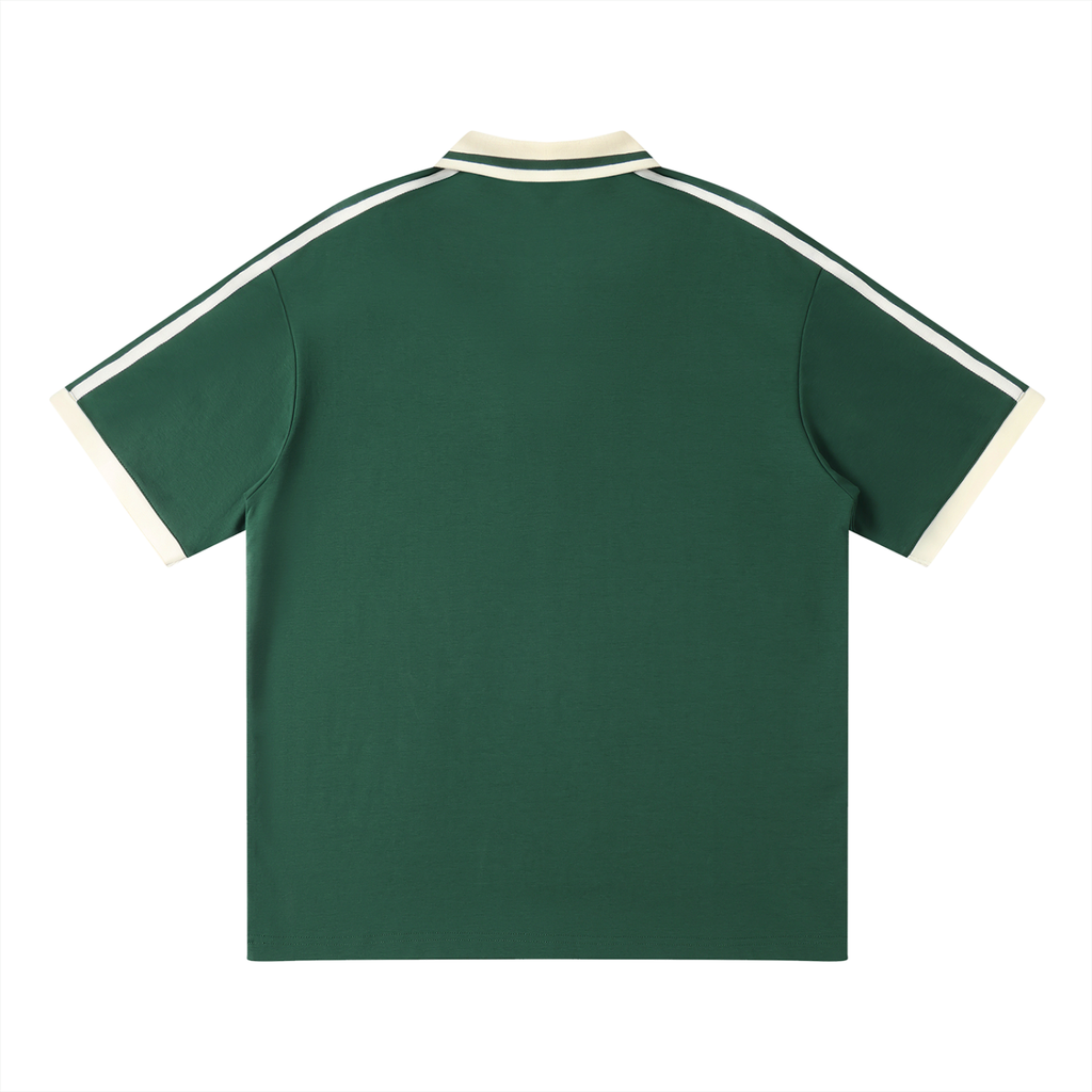 Color Piping Polo Shirt