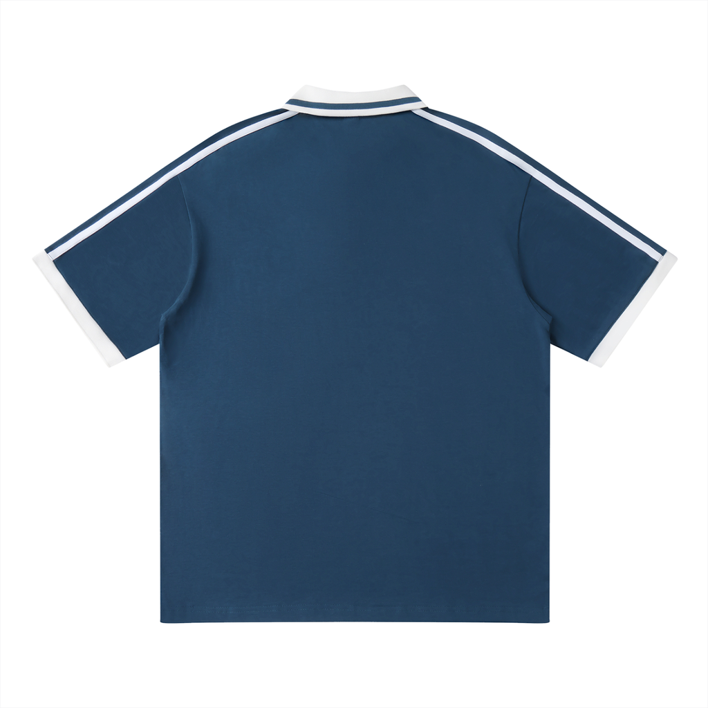 Color Piping Polo Shirt