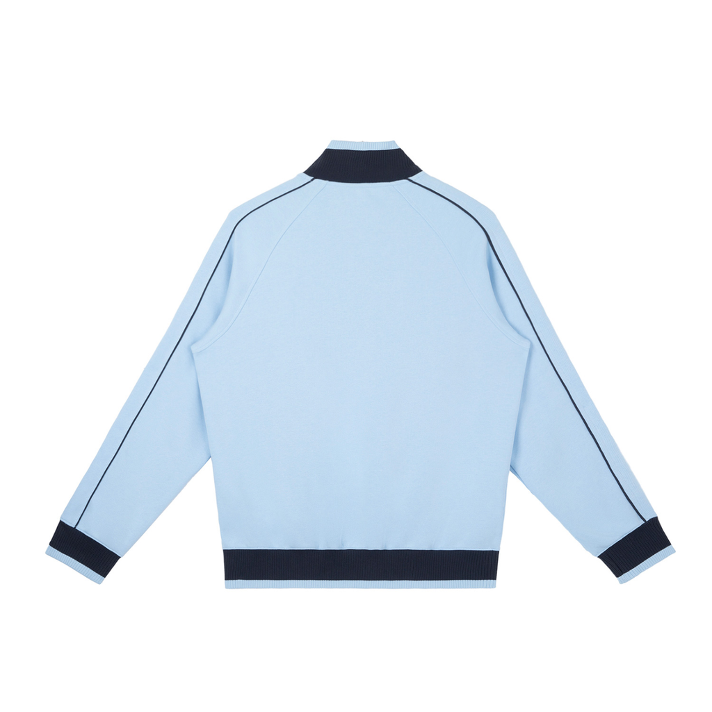 Color Block Raglan Sleeve Zip Golf Jacket