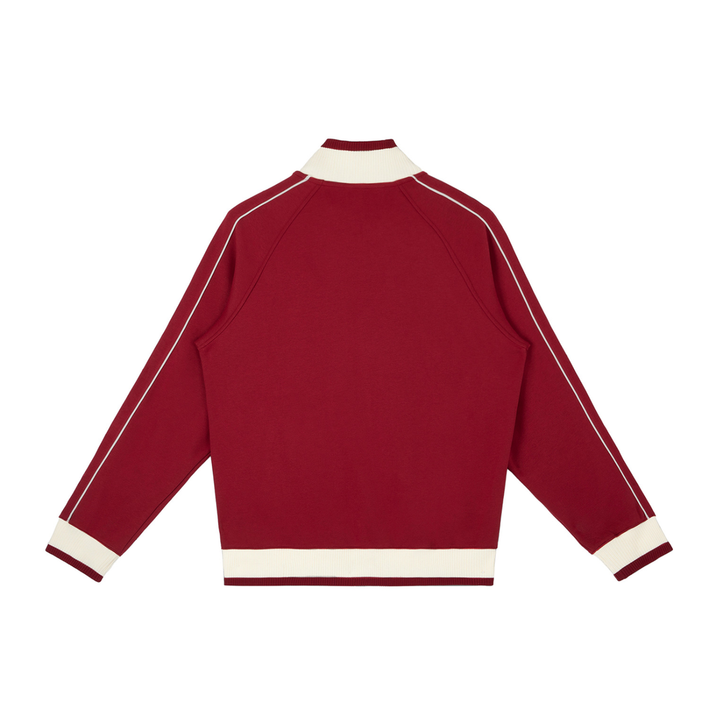 Color Block Raglan Sleeve Zip Golf Jacket