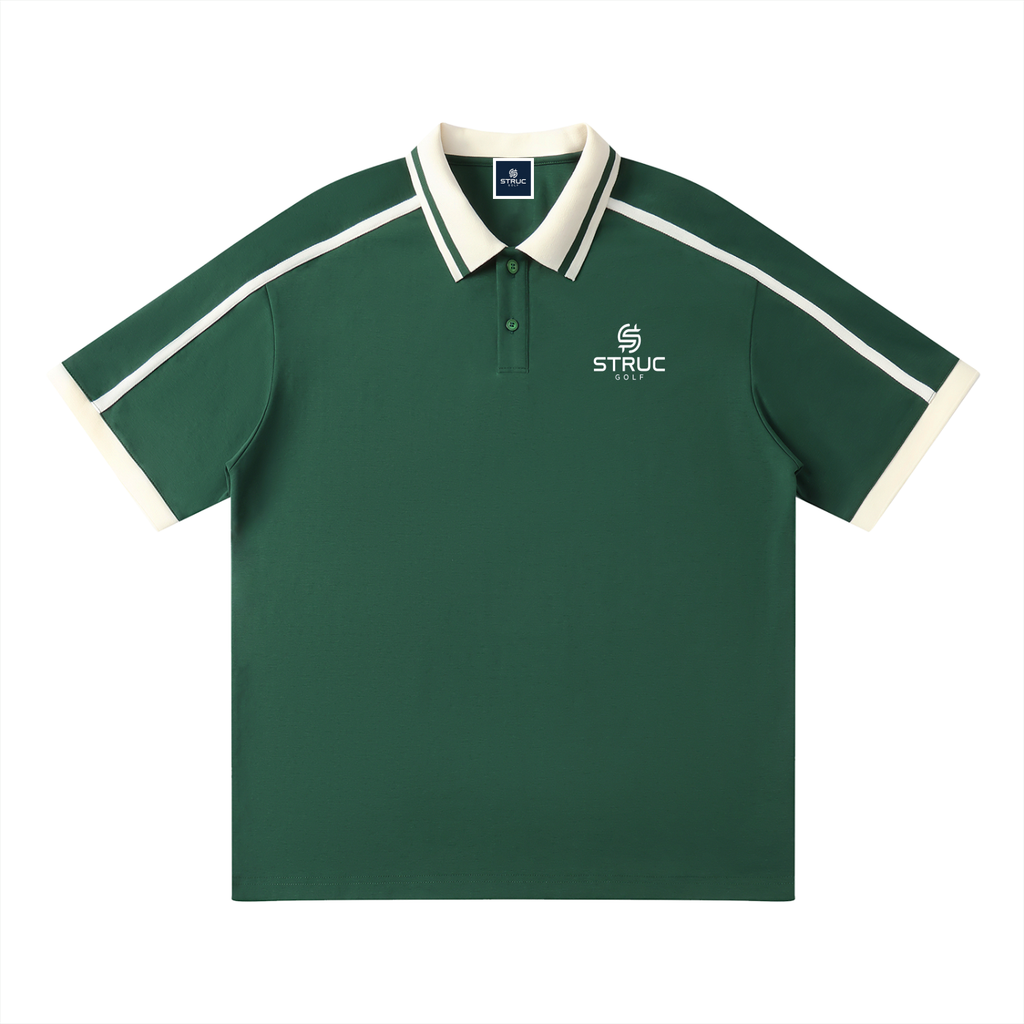 Color Piping Polo Shirt