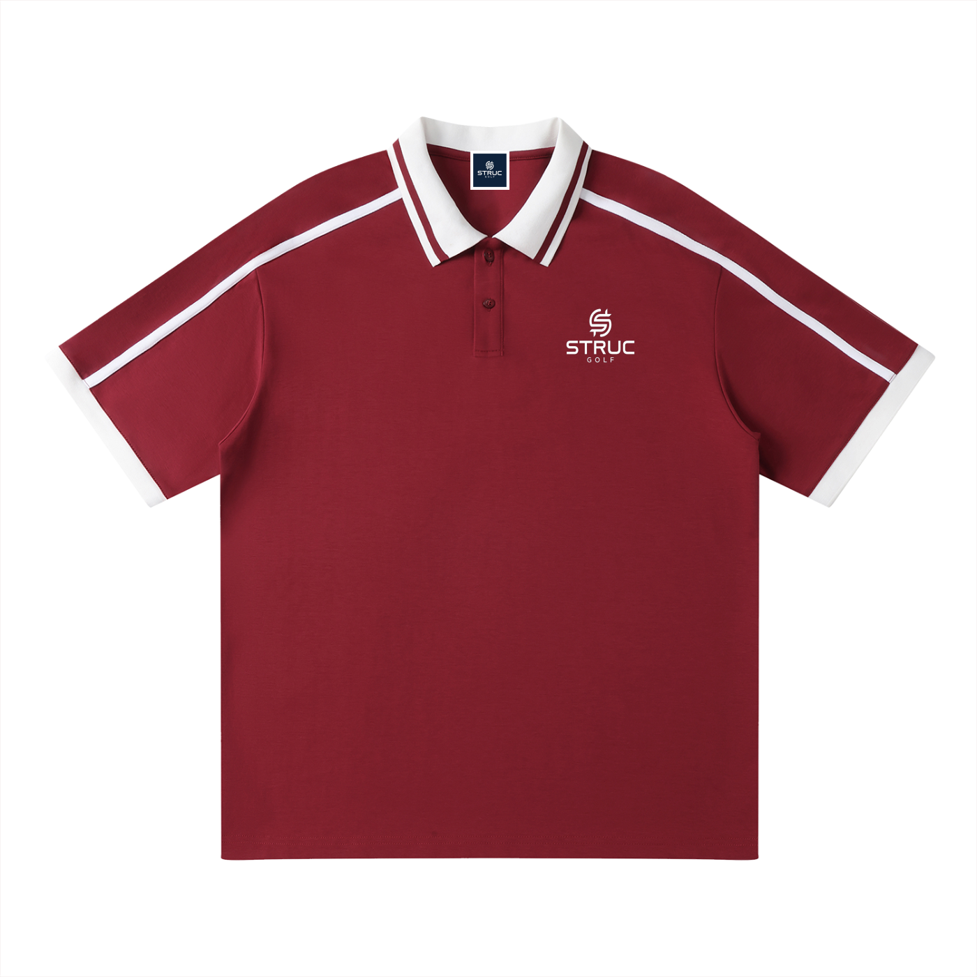 Color Piping Polo Shirt